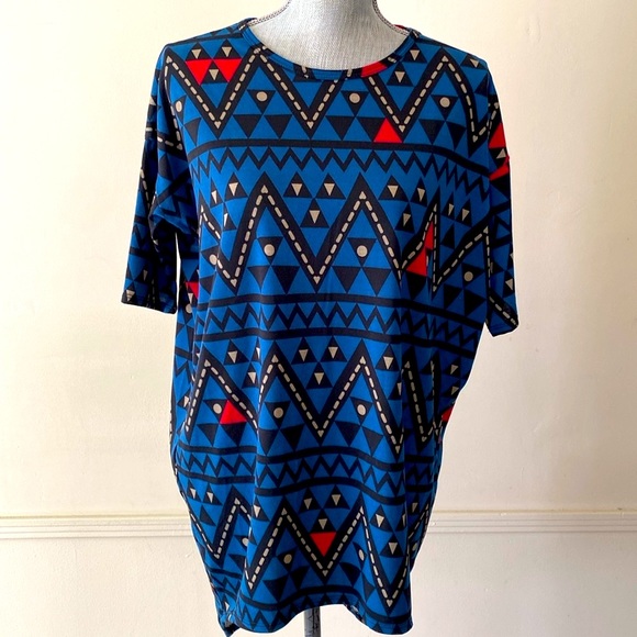 LuLaRoe “IRMA” HIGH-LOW TUNIC OVERSIZED TOP SIZE EXTRA EXTRA SMALL 🌟NWT🌟 - Picture 2 of 11